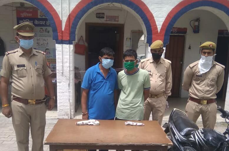 शामली पुलिस गुडवर्क- झिंझाना पुलिस ने पकड़े लुटेरे, असलाह बरामद