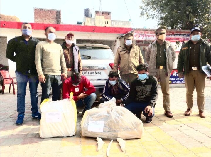 कई वारदात को अंजाम देने वाले नानौता पुलिस ने दबोचे