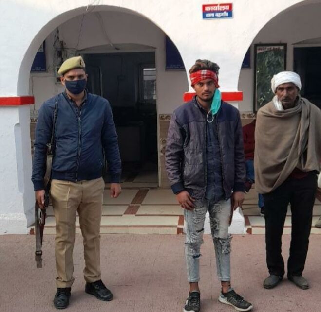 बड़गांव पुलिस के प्रयास से अंकित पहुंचा अपने घर