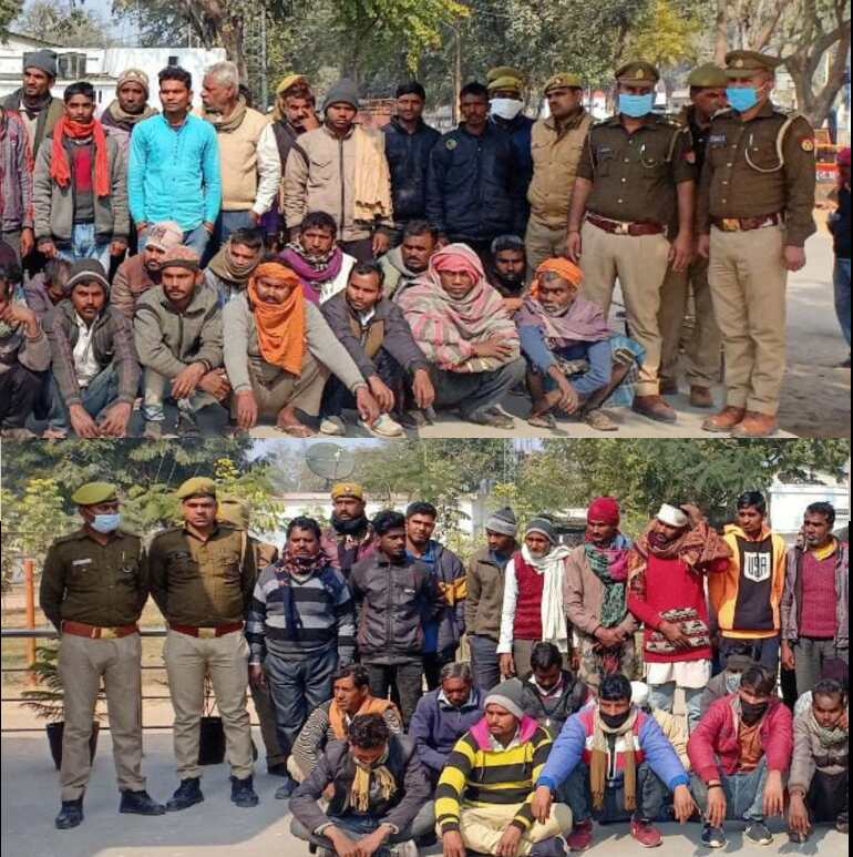 पुलिस ने दो दिवसीय अभियान में 325 आरोपी किए गिरफ्तार