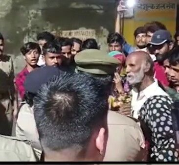 बिजली गुल होते ही गायब हो गई मजार- अब इलाका पुलिस छावनी में तब्दील