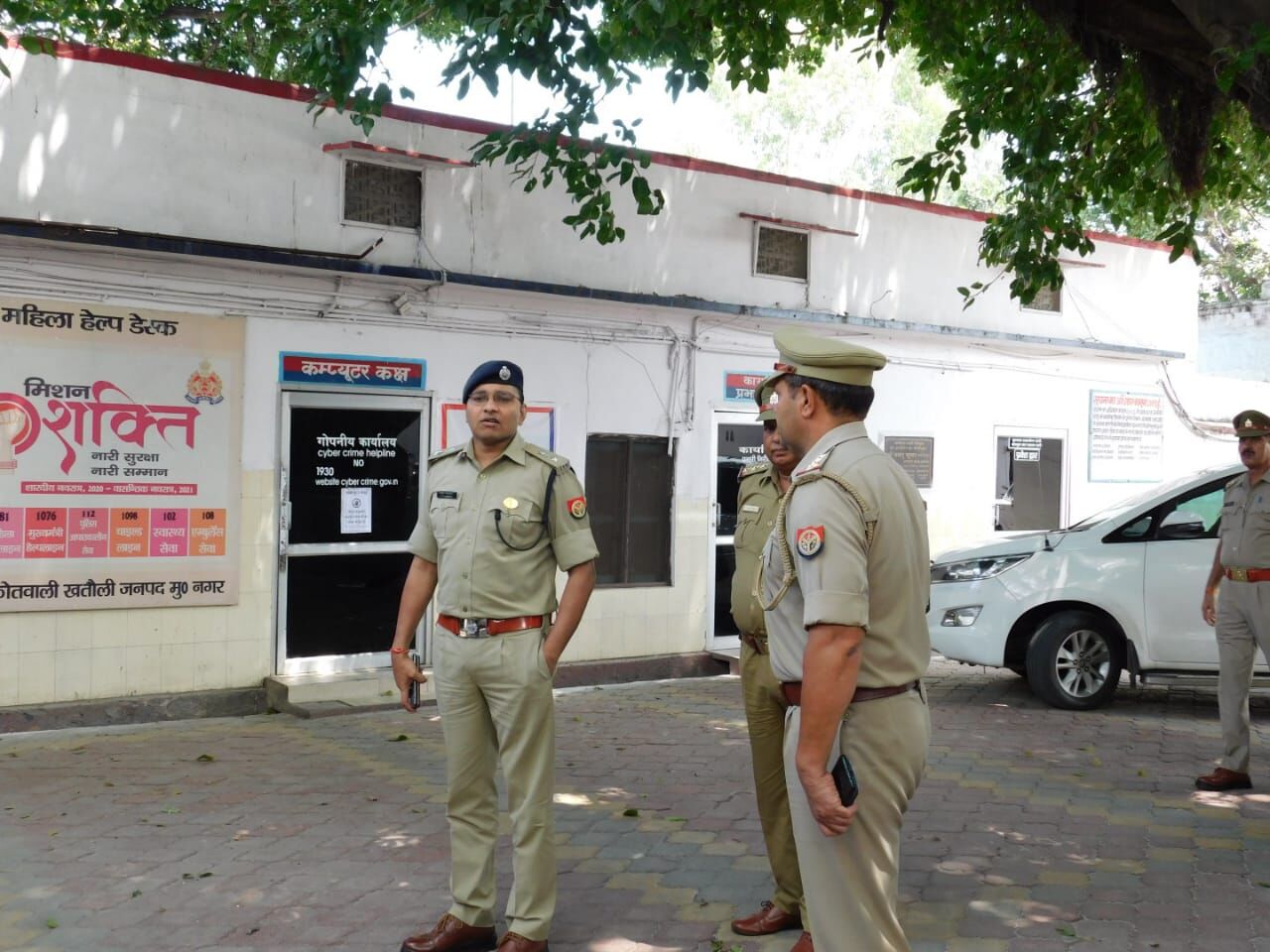 SSP ने औचक निरीक्षण कर कसे पुलिसकर्मियों के पेंच-दिये यह निर्देश