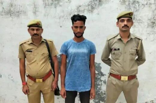 बदमाश को पकड़ने गई पुलिस पर हमला- ऐसे बचाई जान