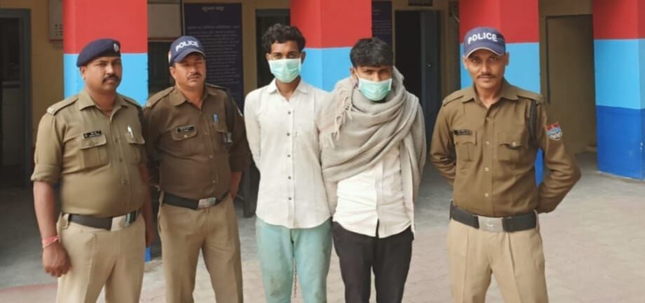 दो शातिर चोरों को पुलिस ने दबोचा- कार्रवाई कर भेजा जेल