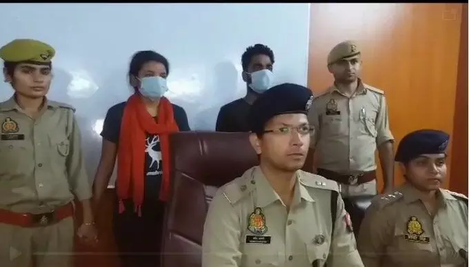 20 हजार रूपये की इनामी लेडी डॉन को पुलिस ने किया गिरफ्तार