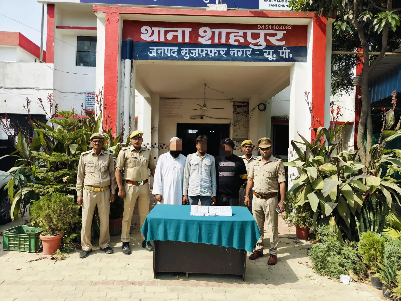 पुलिस ने लाखों की हेरोईन के साथ धर दबोचे तीन तस्कर- भेजे कारागार