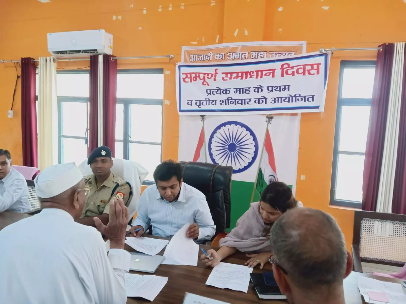 DM-SSP ने सुनी समस्याएं- 5 शिकायतों का मौके पर ही किया निस्तारण