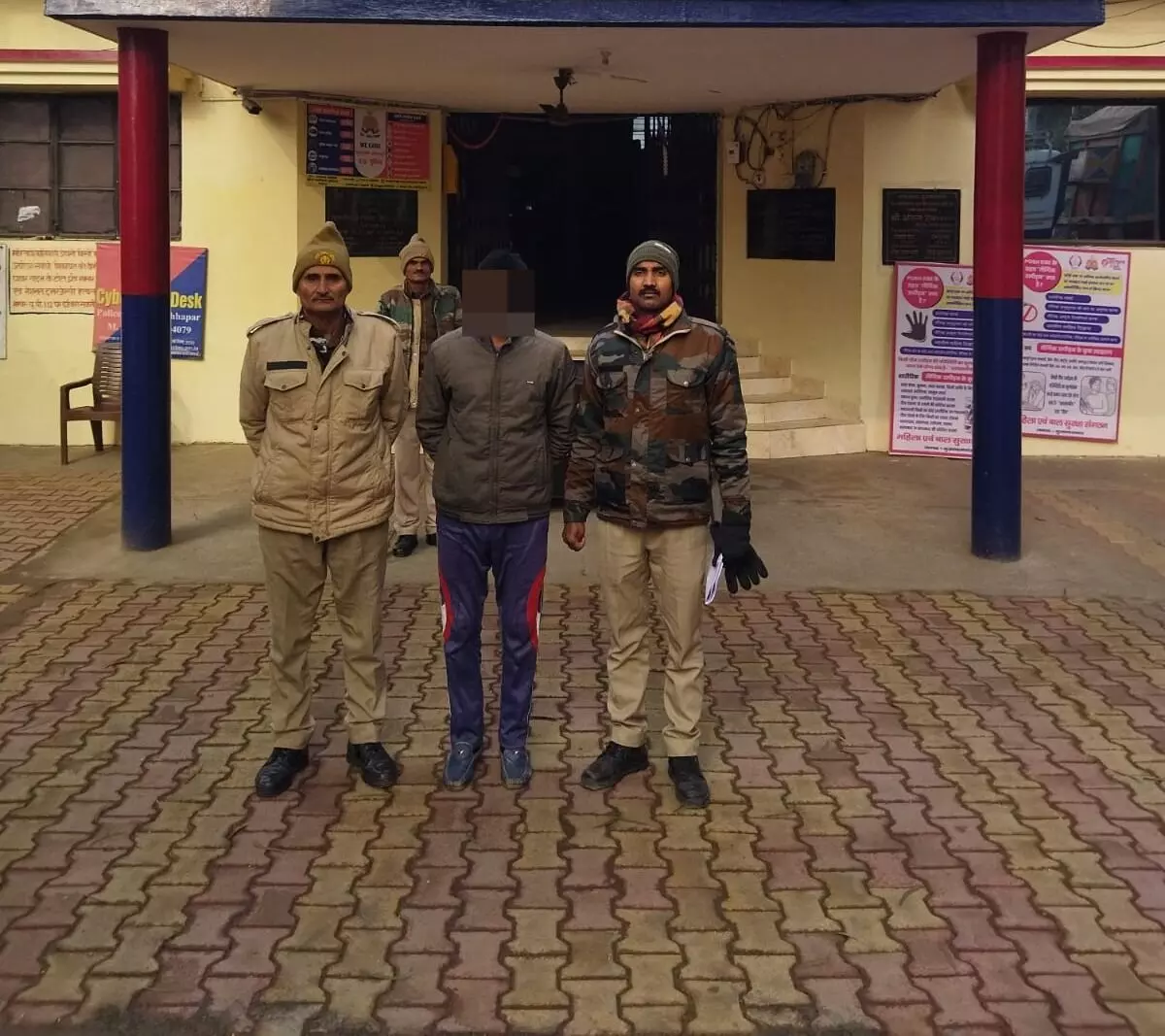 पुलिस के हत्थे चढ़ा हिस्ट्रीशीटर- बरामद हुआ अवैध असलहा- भेजा जेल