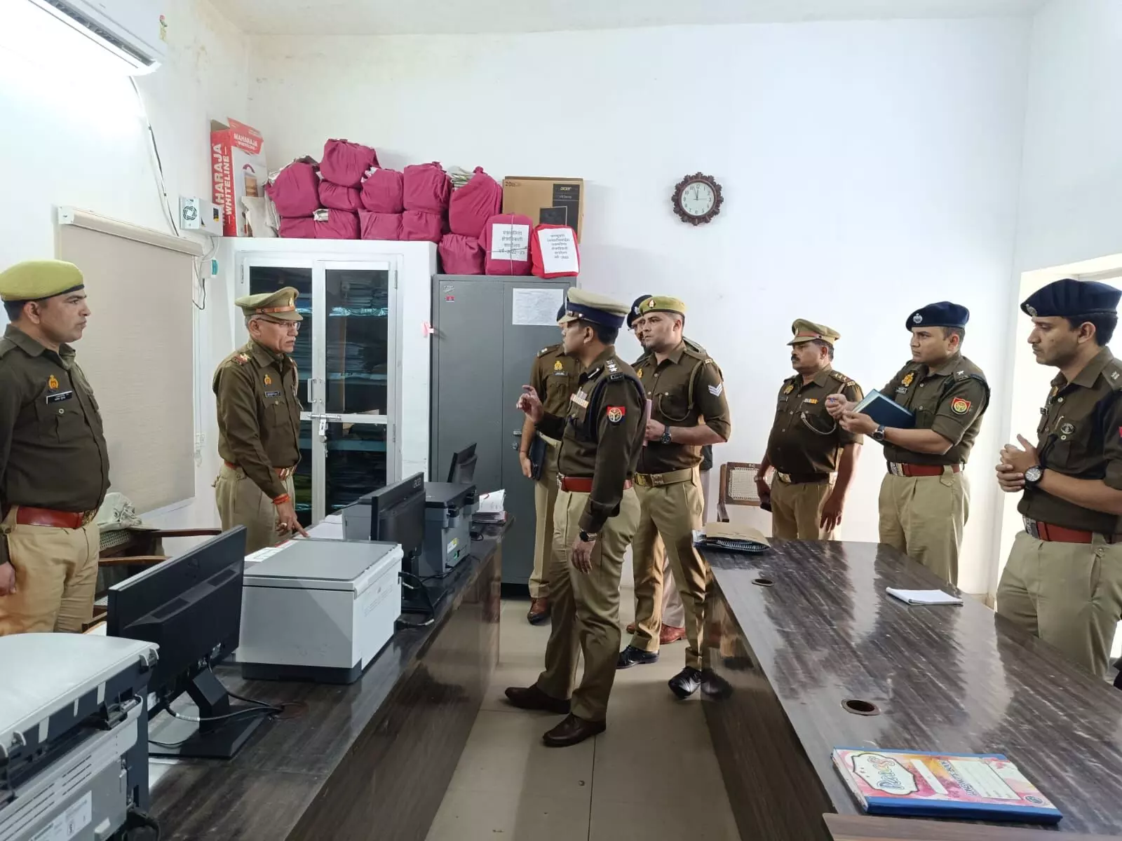 SSP ने पुलिस दफ्तर की शाखाओं का निरीक्षण कर दिए आवश्यक...