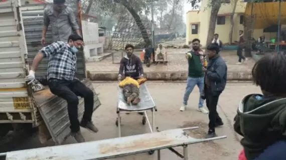 बुंदेलखंड महोत्सव में हादसा- भीषण विस्फोट में तीन लोगों की मौत