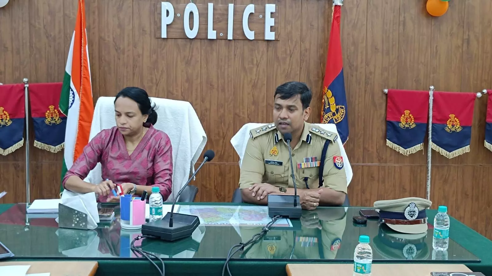 पुलिस प्रेक्षक व SSP ने की अधीनस्थों संग गोष्ठी- बोले लापरवाही क्षम्य नहीं