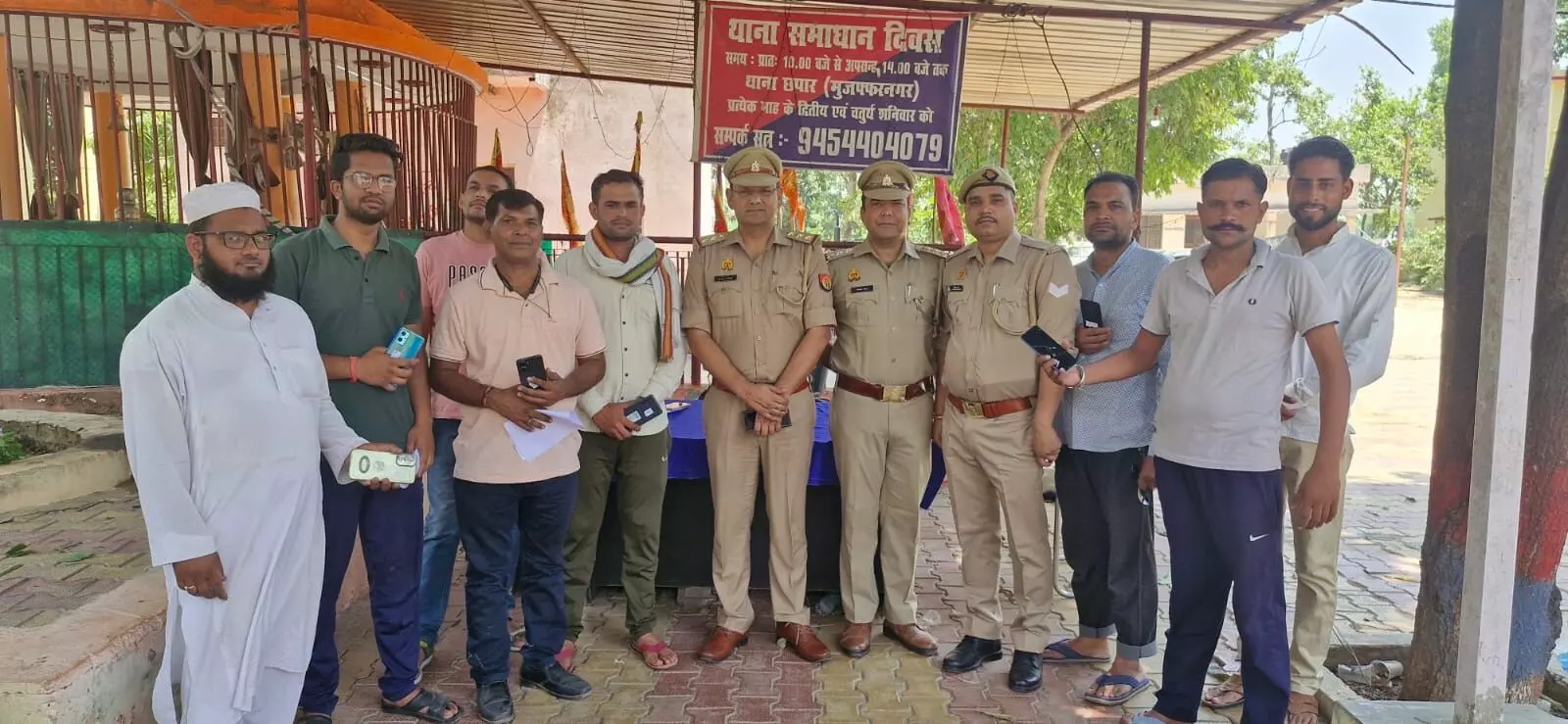 गर्मी के बीच पुलिस ने ऐसे लौटाई लोगों की मुस्कान- जिगर के टुकड़े....