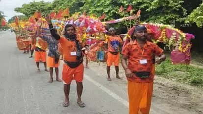 श्रावण मास की कांवड़ यात्रा- NH पर दोपहर से थम जायेंगे भारी वाहनों....