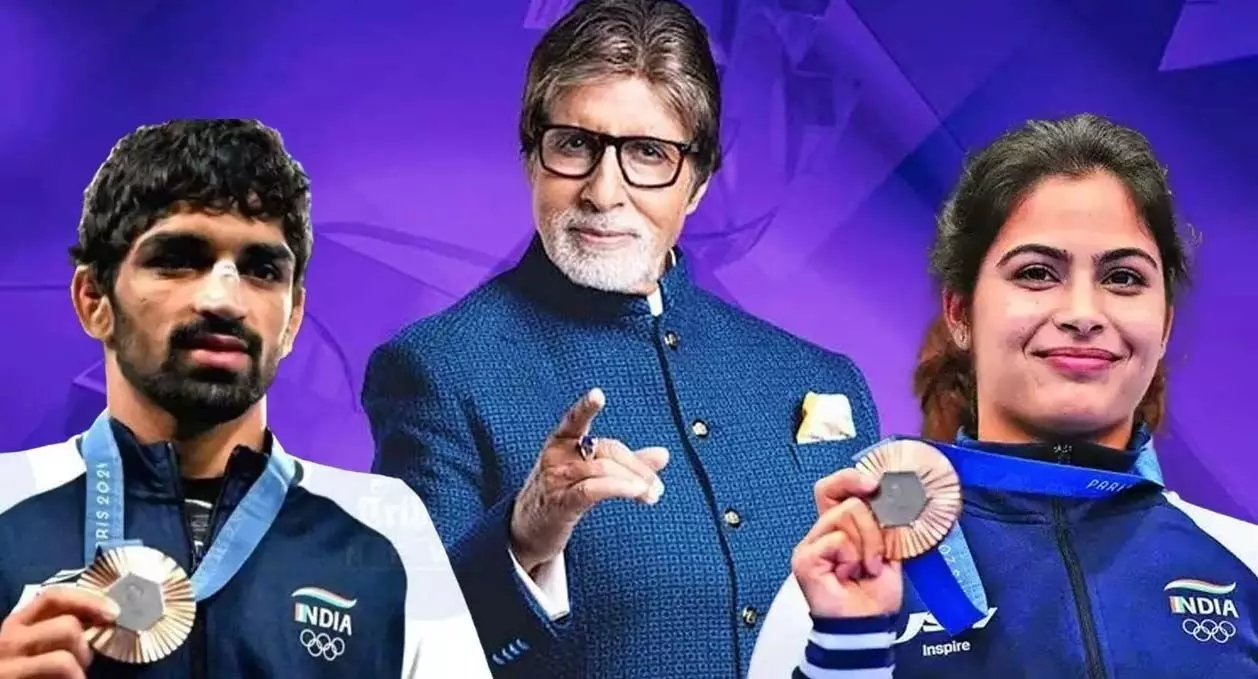 ओलंपिक पदक विजेता मनु भाकर और अमन सहरावत KBC में करेंगे शिरकत