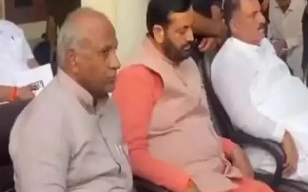 BJP के प्रदेश प्रभारी के बुलावे पर पार्टी से नाराज पूर्व मंत्री.....