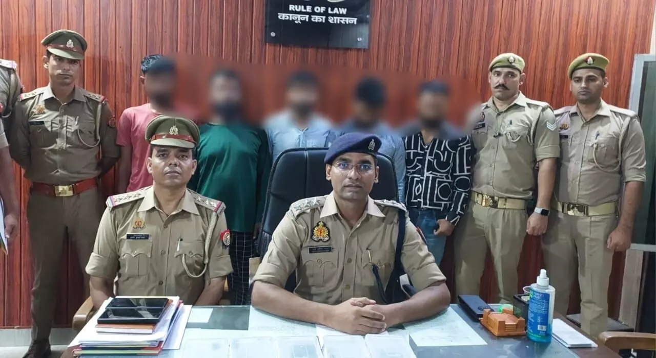 आंखों में उंगली देकर लूट करने वाले टप्पेबाज चढ़ ही गये पुलिस के हत्थे