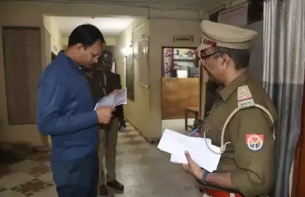 SSP का कोतवाली पर छापा-2 सिपाही लाइन हाजिर- हेड कांस्टेबल सस्पेंड