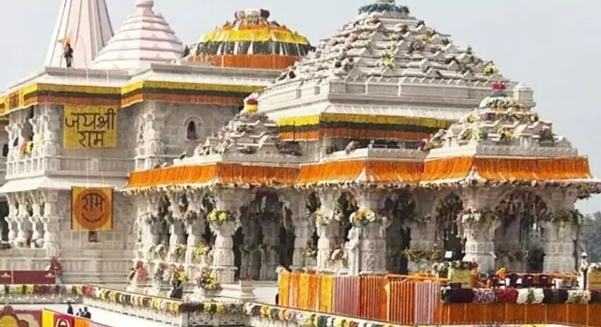 सजी रामनगरी- प्राण प्रतिष्ठा की पहली वर्षगांठ पर शुरू हुआ अनुष्ठान